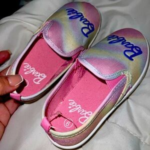 Never worn size 9 Toddler Barbie shoes!